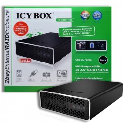 Icy Box Custodia RAID per...