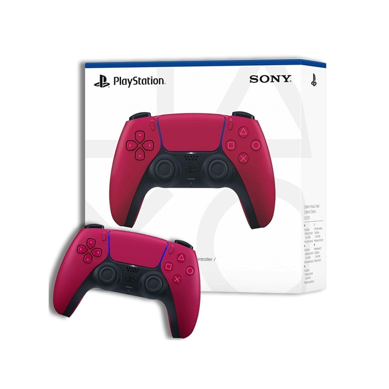 SONY PLAYSTATION 5 PS5 CONTROLLER WIRELESS DUALSENSE COSMIC RED