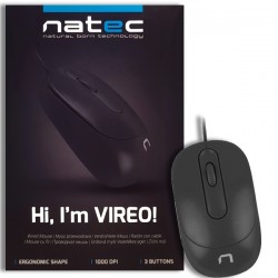 Natec Vireo Nero Mouse...