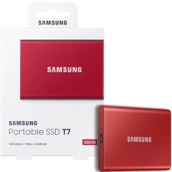 SAMSUNG T7 PORTABLE SSD...