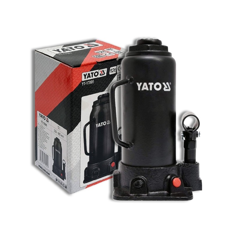 YATO Cric idraulico a bottiglia 12t (17005)