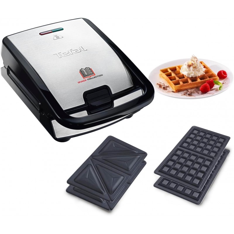 TEFAL SNACK COLLECTION PIASTRA TOSTAPANE ELETTRICA 700W SANDWICH WAFFLE
